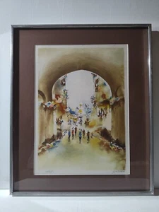 Ben Avram Hand Signed & Numbered "Walled Streets" Print 105/250 Limited Edition - Picture 1 of 5