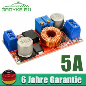 5A 5V 12V 24V DC-DC Step Down Spannungsregler Einstellbar Abwärtswandler Buck DE - Bild 1 von 8