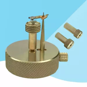 Brass Tools With Support Stand for Watch Movement Balance Wheel Hairspring Stand - Picture 1 of 13
