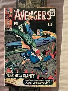 THE AVENGERS No 31 BY MARVEL 1966 4.0 - Bild 1 von 4