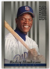 1997 Donruss Studio Rickey Henderson Card #42 HOF