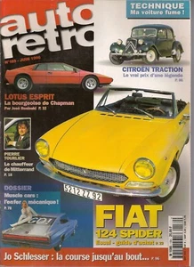 AUTO RETRO 189 FIAT 124 SPIDER LOTUS ESPRIT S2 ALFASUD SPRINT MUSCLE CARS 64+ - Bild 1 von 3