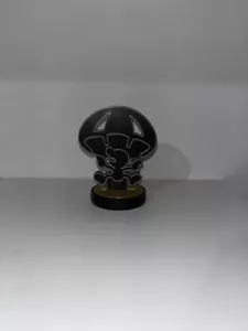 AMIIBO NINTENDO SUPER SMASH BROS - MR GAME & WATCH NO.45 FIGURE - Foto 1 di 1