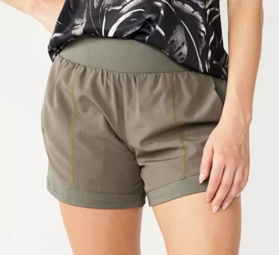 Women's Tek Gear Multi-Purpose Workout Shorts SIZE XXL - Color BootCamp - NEW! - Image 1 of 2