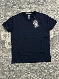 X-ray Jeans Men’s Short Sleeve V Neck T-shirt Size XL Navy - Picture 1 of 2