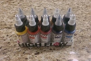 Golden High Flow Acrylic Transparent Paint Pack Of 10 #954 1 oz / 30 ml - Picture 1 of 2