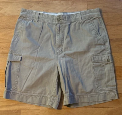 Pantalones cortos cargo chinos caqui Van Heusen - 36 Foto 1 de 3