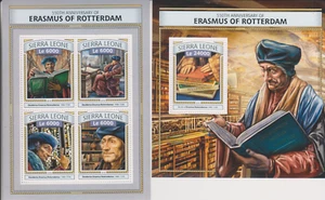 Erasmus von Rotterdam Sierra Leone  Postfrisch 5305 - Picture 1 of 1