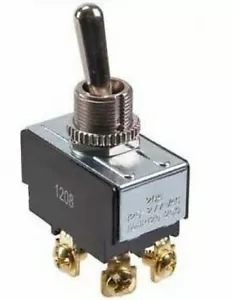 SCHALTER (TGL, DPST, ON-OFF, 20A) HATCO R02.19.008A VULCAN HART 417812-1 WELLS - Bild 1 von 2