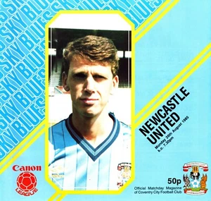 Coventry City v Newcastle United 1985-1986 Division One 26/08/1985 - Picture 1 of 1