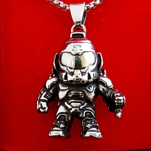 Halo Pendant gamer video game soldier punk - Picture 1 of 4