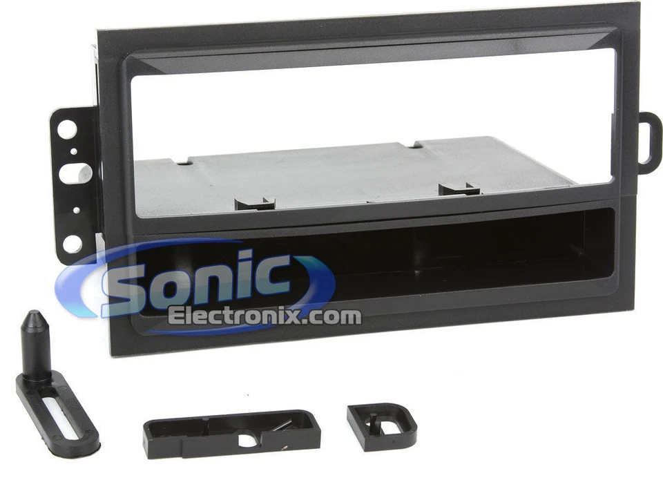 Kit de tablero de instalación DIN única Scosche GM1583B para Chevy/Cadillac/GM Select 1992-up Foto 1 de 3