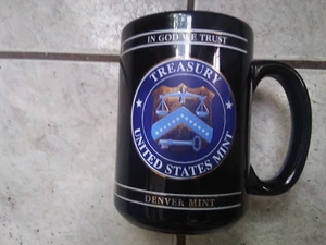 *NEW* US TREASURY UNITED STATES DENVER MINT Coffee Mug FREE SHIPPING - Picture 1 of 4
