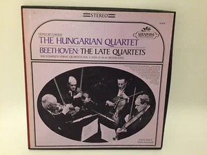 The Hungarian Quartet Beethoven The Late Quartets Vol. 3 Four LP Set Seraphim - Picture 1 of 2