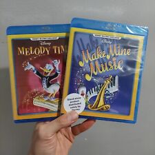 Disney's Melody Time & Make Mine Music Blu-ray Disney Movie Club Exclusive NEW!