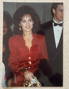 Foto firmata/scritta Robin Strasser 8”X11” Dorian Lord su una vita da vivere - Foto 1 di 2