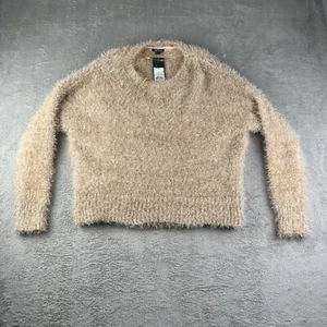 Wild Fable Womens Sweater Size Medium Long Sleeve Fuzzy Tinsel NWT - Picture 1 of 12
