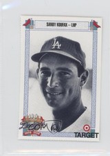 1990 Target Dodgers 100th Anniversary Sandy Koufax #418 HOF