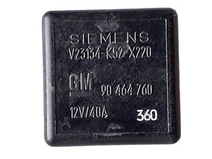 RELAIS NOIR GM 12V 40A  90464760 - Picture 1 of 2