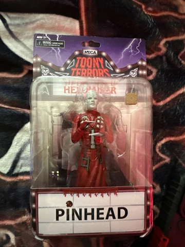 Toony Terrors NECA HELLRAISER Pinhead Blood Red Suffering Variant Custom Cover