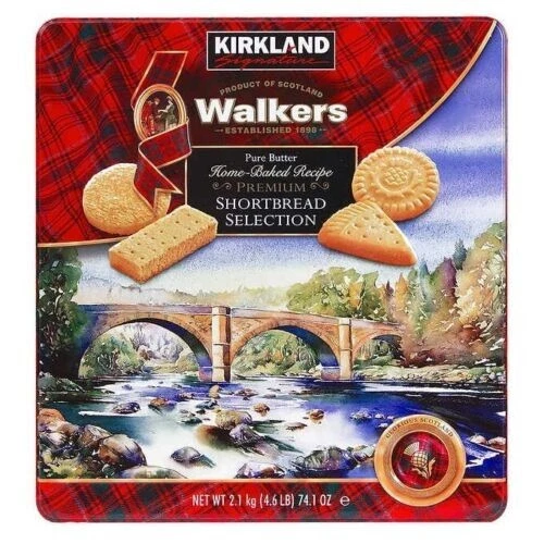 Kirkland Signature Walkers Pure Butter Cookie Premium Shortbread Selection 4.6lb - Image 1 of 4