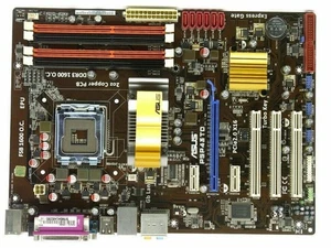 Placa madre ASUS P5P43TD Intel P43 Socket LGA775 DDR3 de escritorio ATX DDR2 SDRAM - Imagen 1 de 4