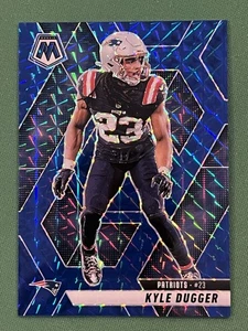 2025 Panini Mosaic Football Kyle Dugger #49 Mosaic Blue Prizm /99 . - Picture 1 of 2