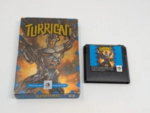 Turrican Sega Genesis - No Manual, Worn Box, Fast Shipping! - Picture 1 of 10
