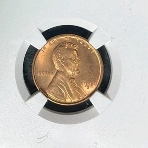 1948-S LINCOLN WHEAT CENT ~ NGC - MS 66 RD ~ SCHÖNE MÜNZE ~ REF#02-049 - Bild 1 von 4