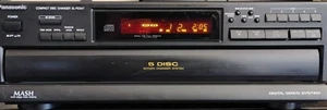 Panasonic SL-PD349 Rotary Carousel 5 Disc Compact CD Changer Player. Works Well - Picture 1 of 5