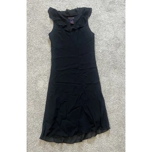 Ralph Lauren Midikleid Damen Large Schwarz Ärmellos Business Minimalistisch 90er - Bild 1 von 8