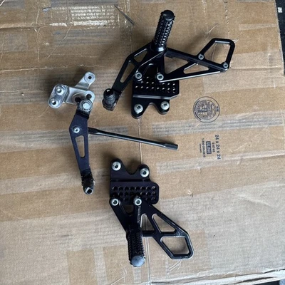 2006 - 2010 Suzuki Gsxr 600 750 Vortex Racing conjuntos traseiros pinos de controle de pés - Imagem 1 de 4