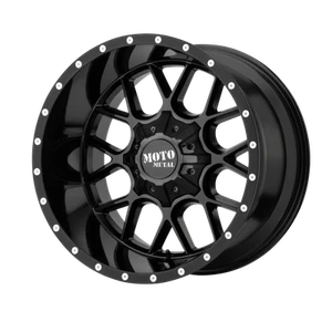 20x9 Moto Metal MO986 SIEGE Gloss Black Wheel 6x135/6x5.5 (0mm) - Picture 1 of 5