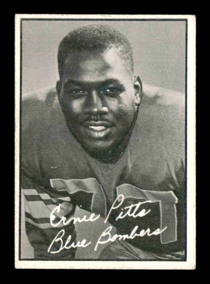 1961 Topps CFL #127 Ernie Pitts   EX X3581317 - Image 1 of 3