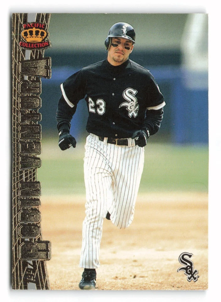 1997 Pacific Crown Collection Robin Ventura #65 Chicago White Sox - Image 1 of 2