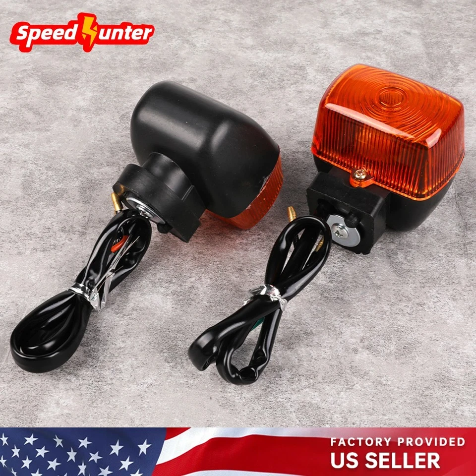 Front Turn Signals Light Indicator Lamp For HONDA XR250R XR400R 1996-2004 Amber - Image 1 of 4