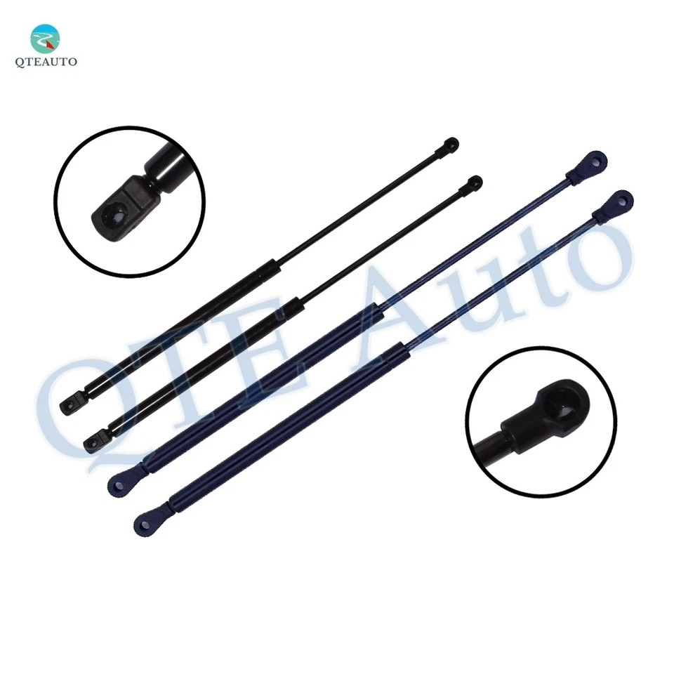 Juego de 4 soportes de elevación de capó delantero-puerta trasera para Audi S4 Avant Wagon 2001 2002 Foto 1 de 4