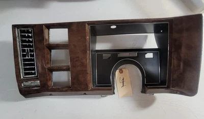 90 91 92 Cadillac Brougham BISEL DE TABLERO superposición cuadro de instrumentos grano de madera 4 Foto 1 de 3