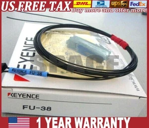 KEYENCE FU-38 Fiber Optic Sensor NewKD  US Free TAX - Picture 1 of 7