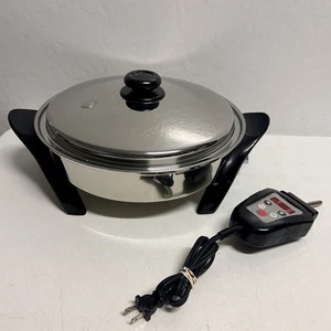 Sartén eléctrica Saladmaster 12" T-304/T316L núcleo de aceite de acero inoxidable SA012OCU - Imagen 1 de 24