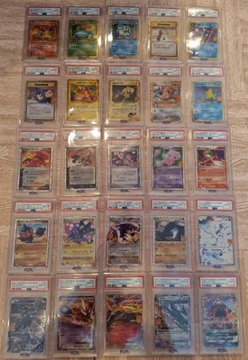 PSA10 Promo Card Pack 25th Anniversary Edition Complete 25 set Holo Japanese - Image 1 of 4