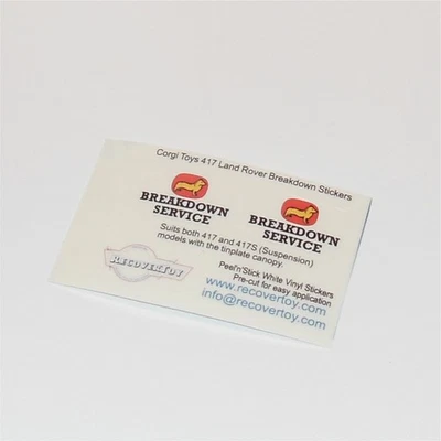 Corgi Toys  417 Land Rover Breakdown with Tin Canopy Stickers - Image 1 of 3