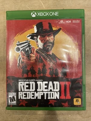 7007) Red Dead Redemption II 2 (Xbox One) Complete CIB w/Map - Image 1 of 4