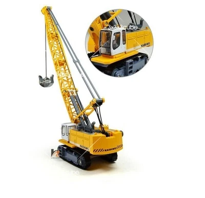 1:87 1891 Track Excavator Tower Crane Alloy Engineering Diecast Model - Image 1 of 4