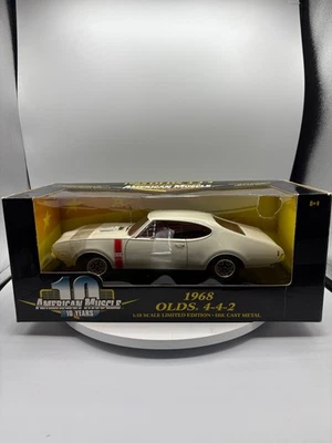 ERTL АМЕРИКАНСКИЕ МЫШЦЫ 1968 OLDS 4-4-2 ОГРАНИЧЕННОГО ТИРАЖА 1:18 НОВЫЙ - Изображение 1 из 4