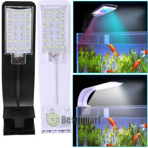 USB Bright LED Aquarium Plant Grow Light Waterproof w/Clip Lamp Fish Tank Bulb