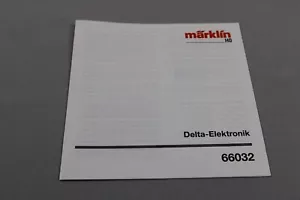 ZC2169 Marklin Ho 1/87 train 66032 delta electronik notice decodeur modification - Bild 1 von 2