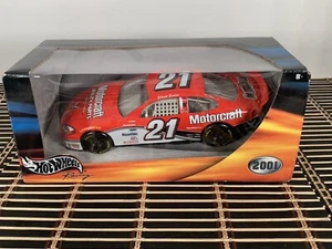 Hot Wheels NASCAR 1:24 Car Ford Motorcraft Elliott Sadler #21 2001 20-1555A - Picture 1 of 6