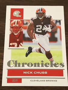 2021 Panini Chronicles Football Nick Chubb #23 NM. CLEVELAND BROWNS