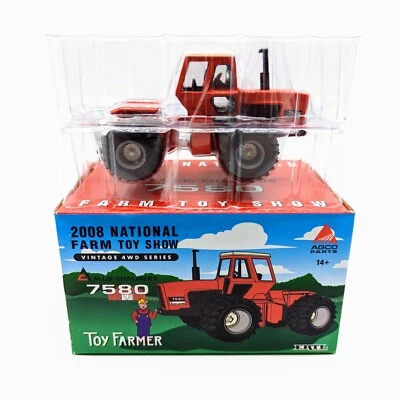 1/64 Allis Chalmers 7580 4Wd Tractor With Duals 2008 National Farm Toy Show - Image 1 of 4